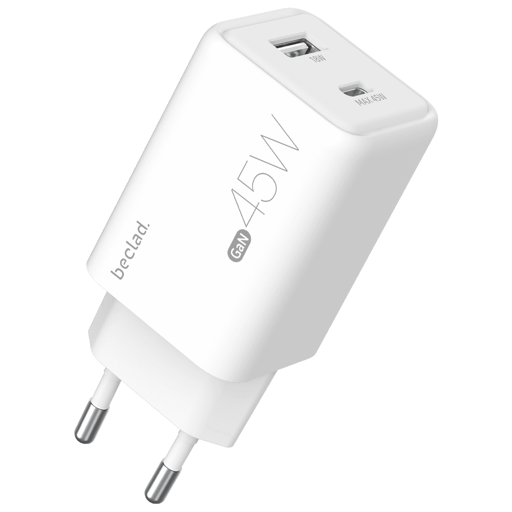 beclad. Basic 45W 2-Port Charger (C+A Max 45W)