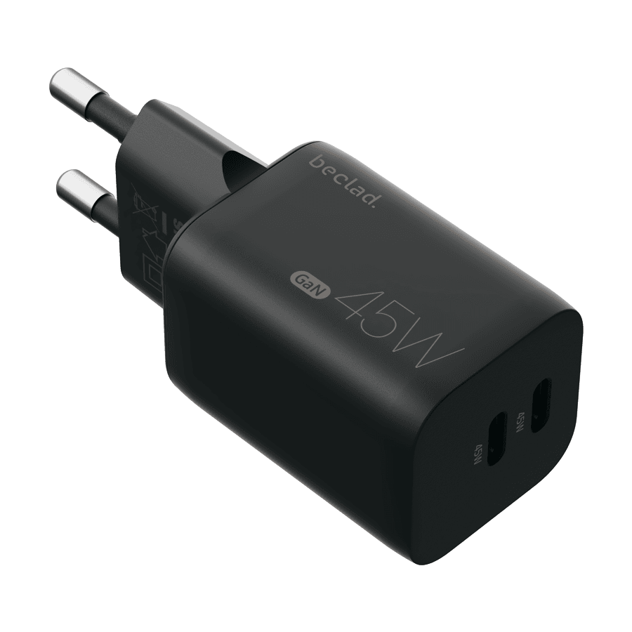 beclad. Cube 45W 2-Port USB-C Charger