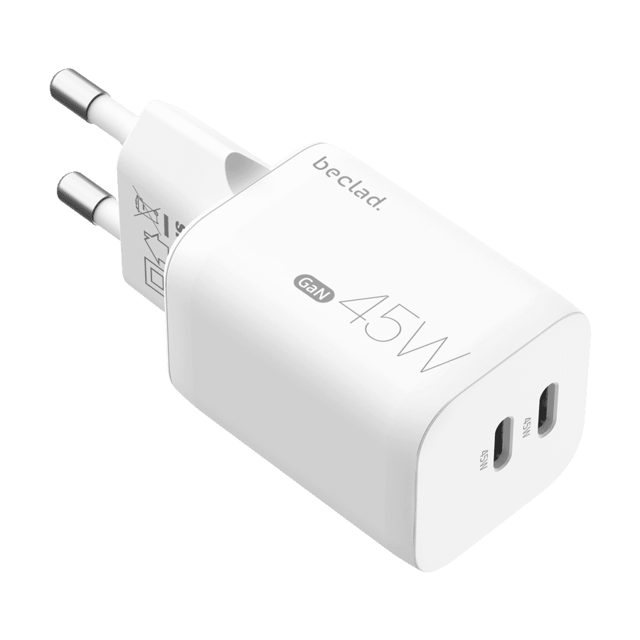 beclad. Cube 45W 2-Port USB-C Charger