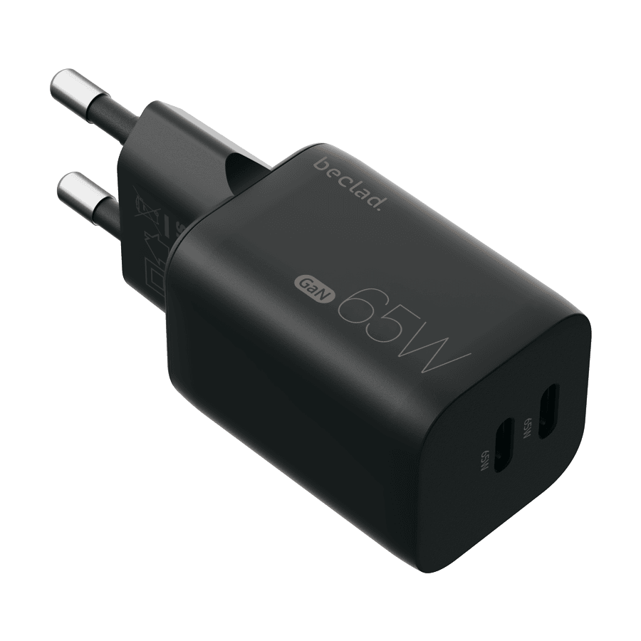 beclad. Cube 65W 2-Port USB-C Charger