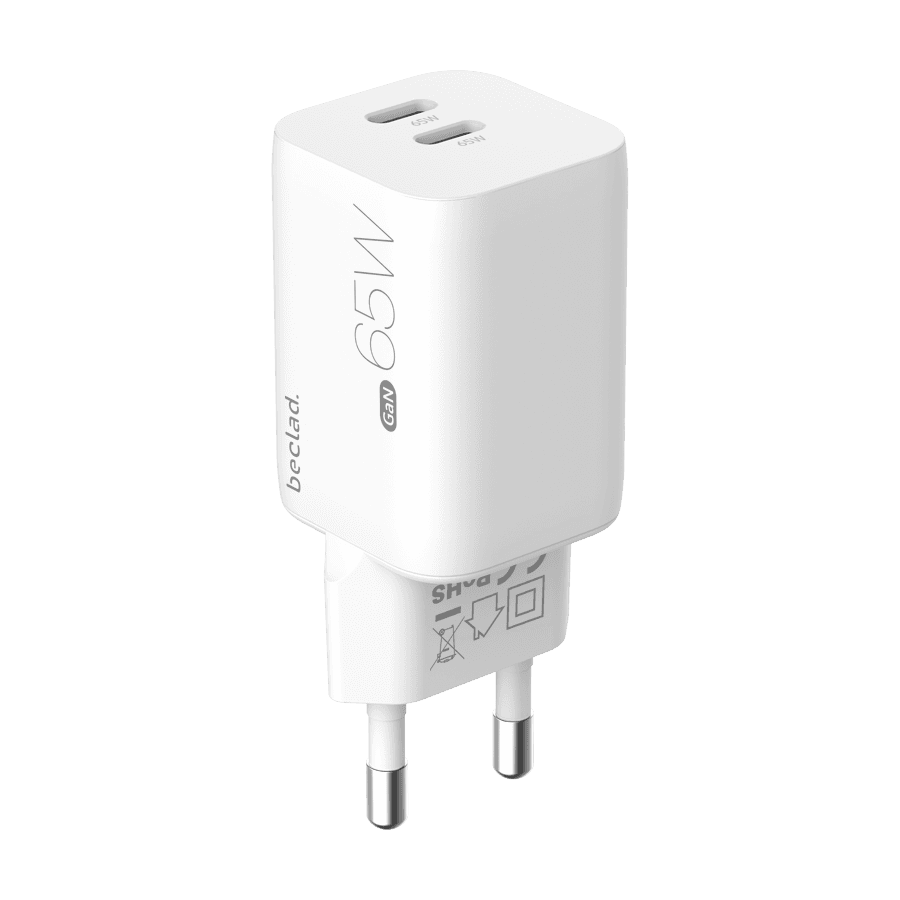 beclad. Cube 65W 2-Port USB-C Charger