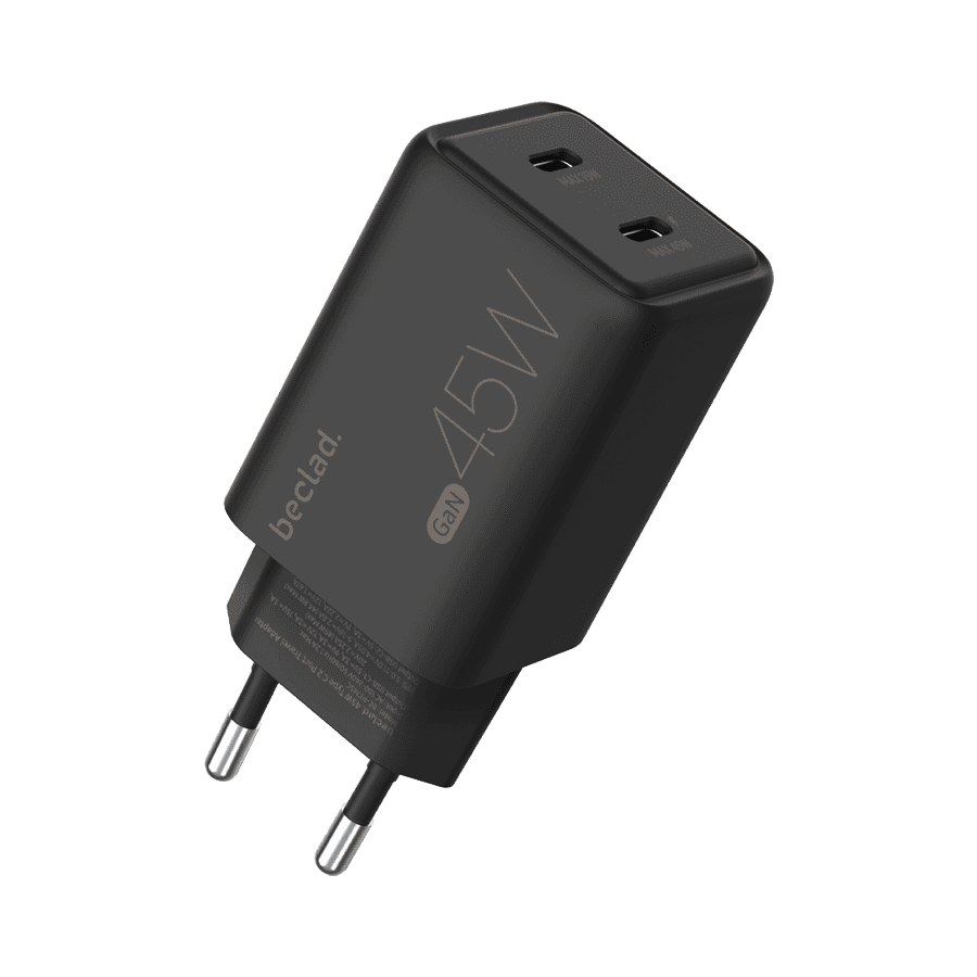 beclad. Basic 45W 2-Port USB-C Charger