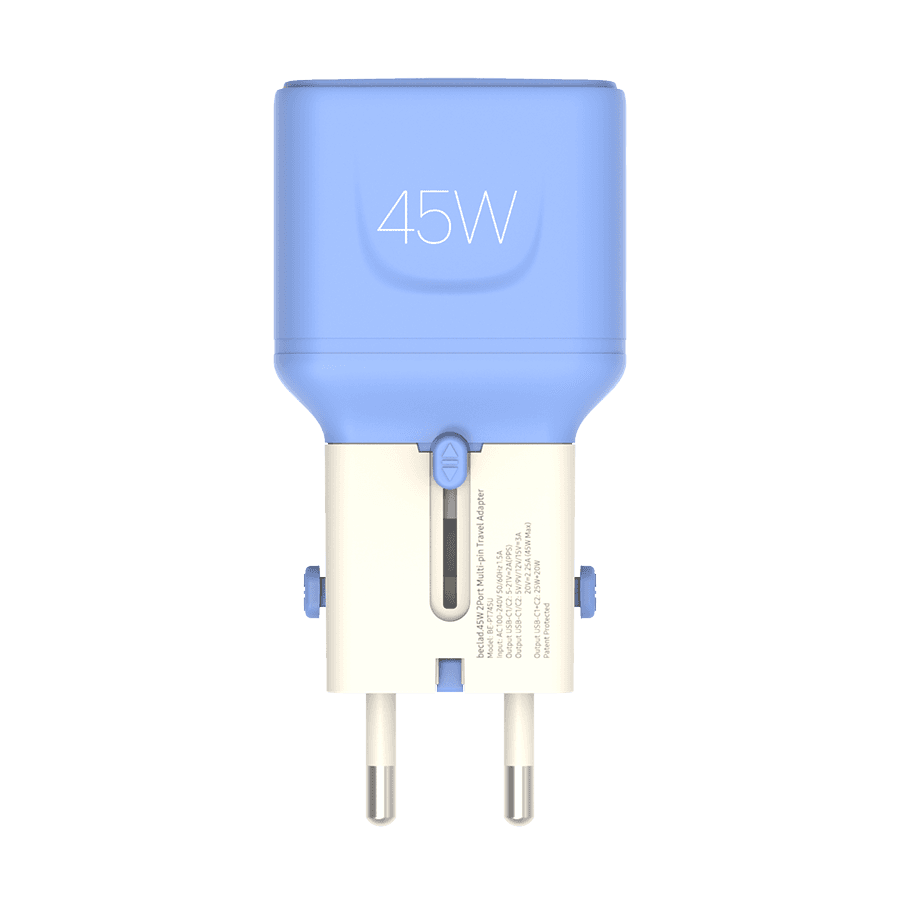 beclad. Universal 45W Travel Charger (2-Port)
