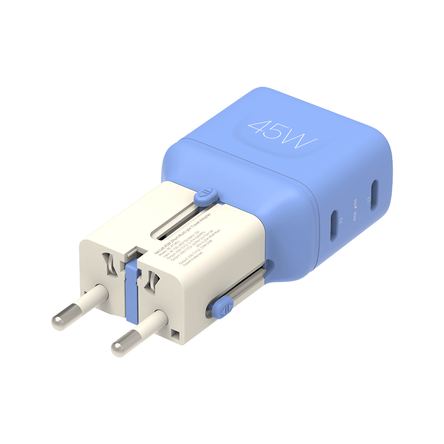 beclad. Universal 45W Travel Charger (2-Port)