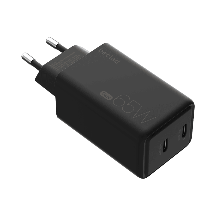 beclad. Basic 65W 2-Port USB-C Charger